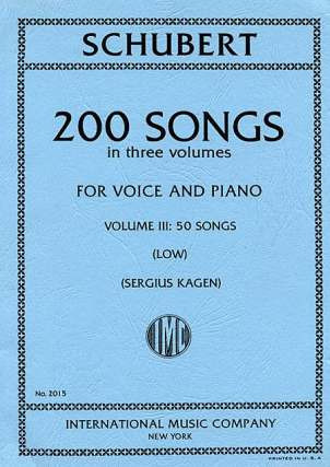 Vorderes Coverbild 200 Songs Vol. 3 Band 3