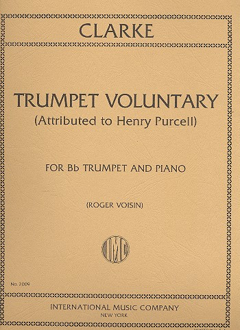 Vorderes Coverbild Trumpet Voluntary 