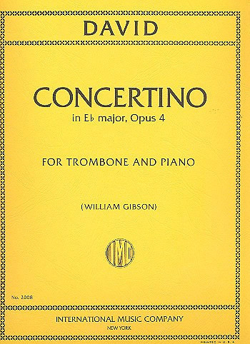 Vorderes Coverbild Concertino in Eb Major op. 4 