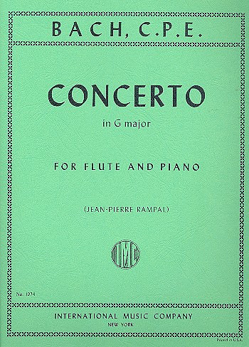 Vorderes Coverbild Concerto in G major 