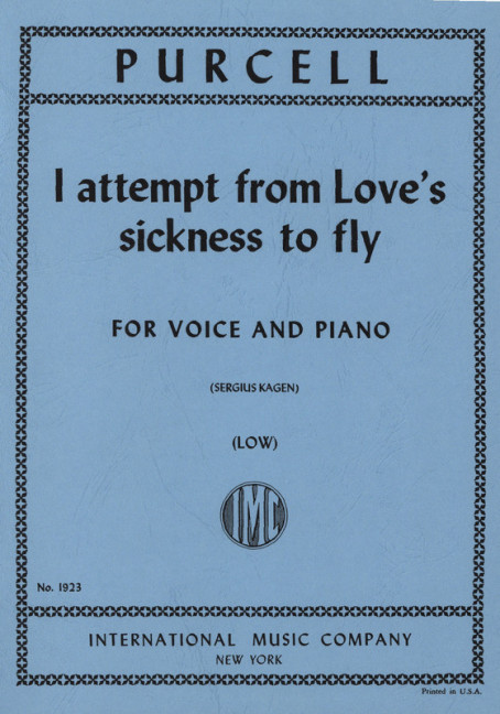Vorderes Coverbild I Attempt from Love's Sickness To Fly 