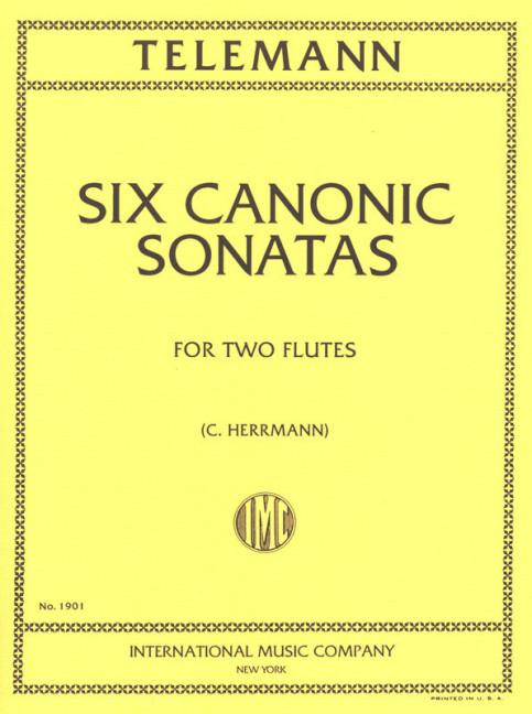 Vorderes Coverbild Six Canonic Sonatas 