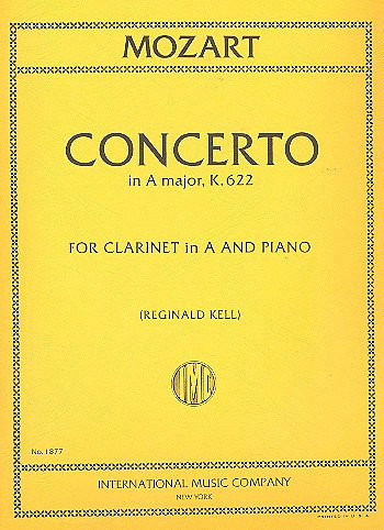 Vorderes Coverbild Concerto in A Major KV 622 