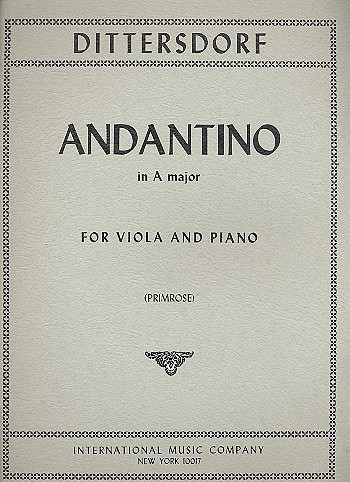 Vorderes Coverbild Andantino 