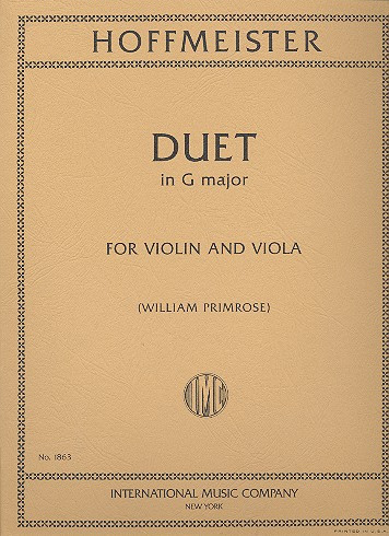 Vorderes Coverbild Duet in G major 
