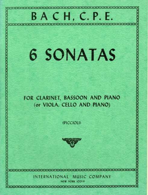 Vorderes Coverbild 6 Sonatas 