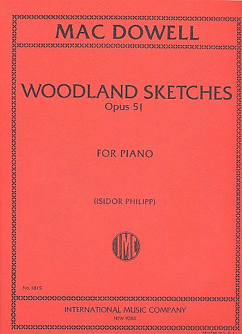 Vorderes Coverbild Woodland Sketches op.51 
