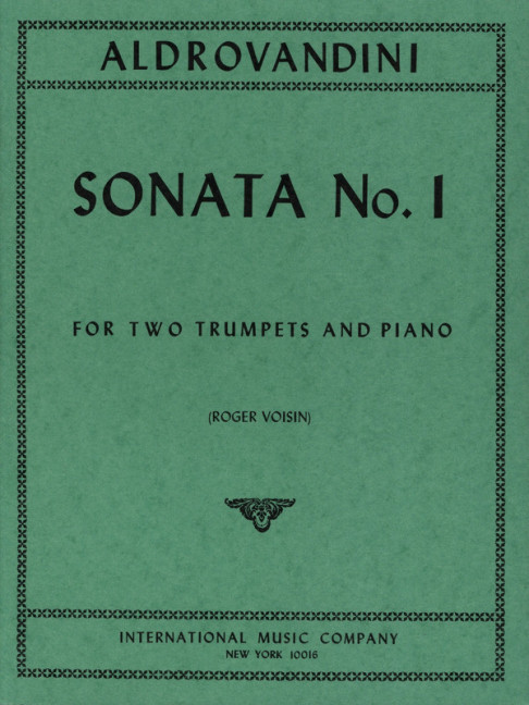 Vorderes Coverbild Sonata No. 1 
