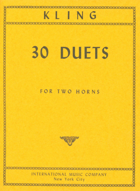 Vorderes Coverbild 30 Duets 