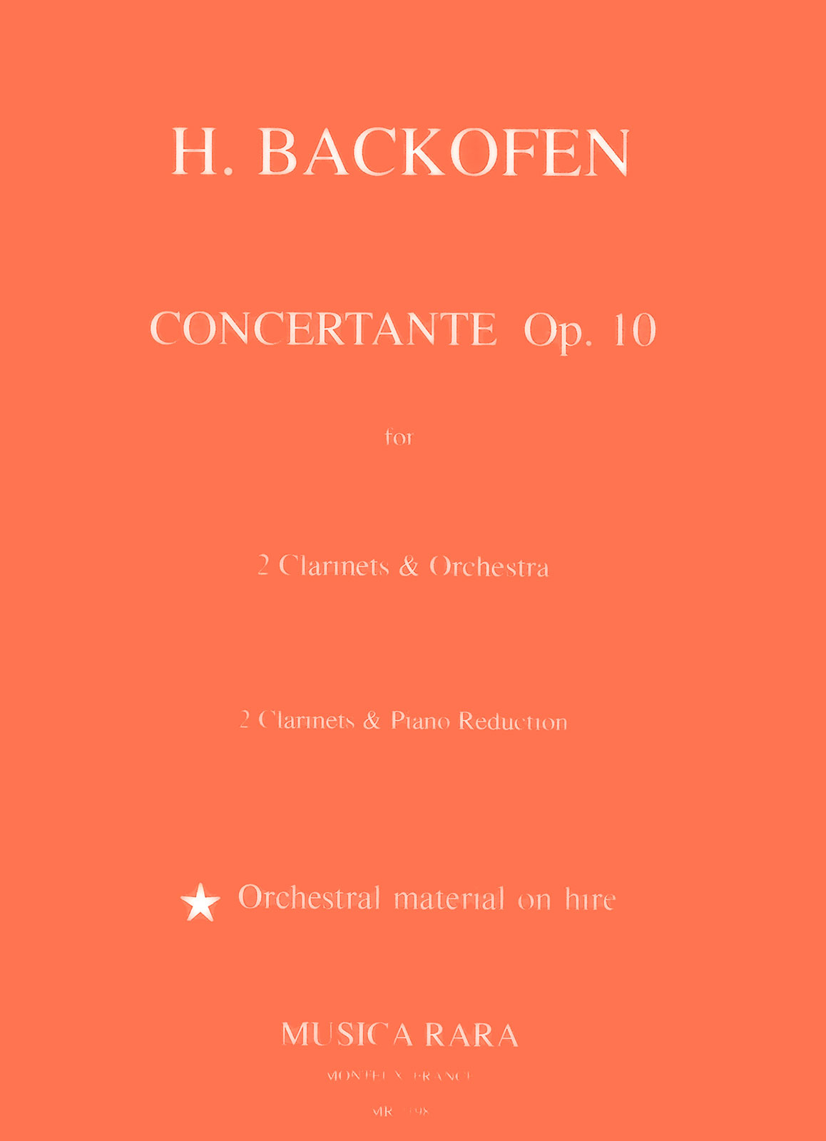 Vorderes Coverbild Concertante op. 10