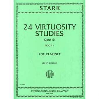 Vorderes Coverbild 24 VIRTUOSITY STUDIES OP51/II 