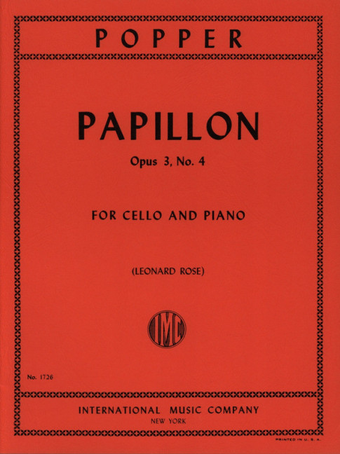 Vorderes Coverbild Papillon op. 3/4 