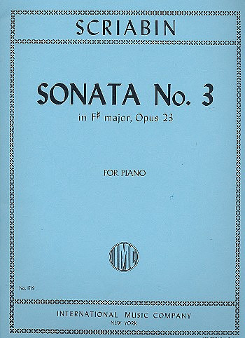 Vorderes Coverbild Sonata No. 3 in F sharp Minor op.23 