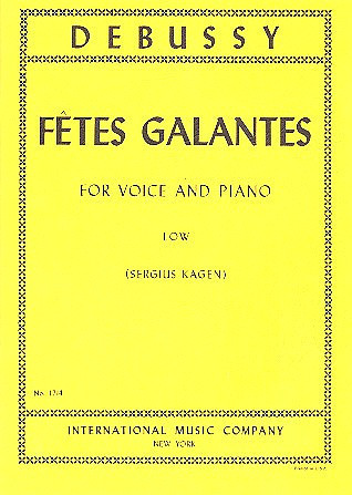 Vorderes Coverbild Fetes galantes Series I 