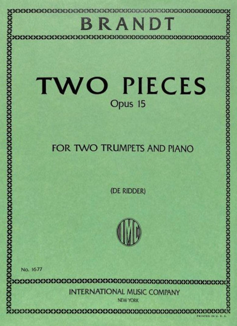 Vorderes Coverbild Two Pieces Op.15 