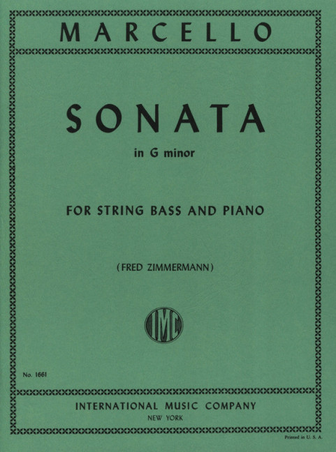 Vorderes Coverbild Sonata in G minor 