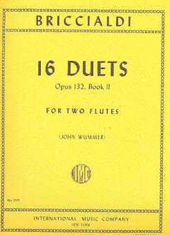 Vorderes Coverbild 16 Duets Volume 2 Op.132 