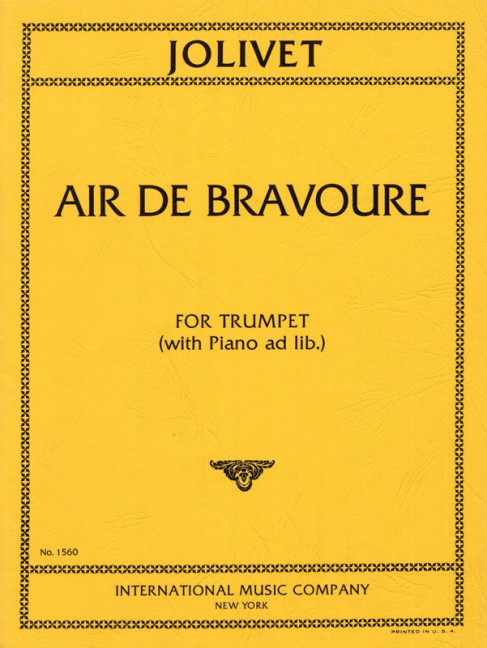 Vorderes Coverbild Air de Bravoure 