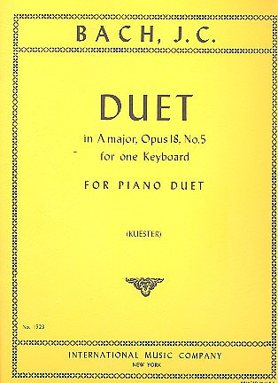 Vorderes Coverbild Duet in A major op.18,5 