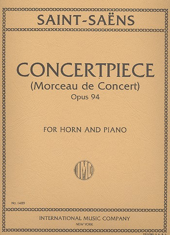 Vorderes Coverbild Concertpiece Op.94 