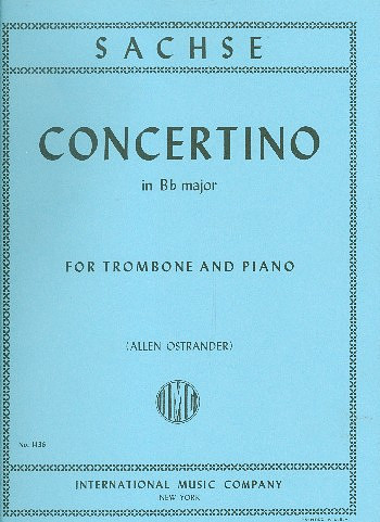Vorderes Coverbild Concertino BbMajor 