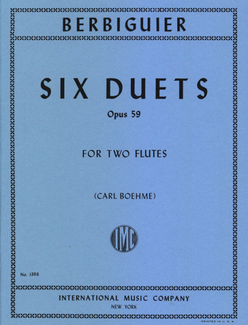 Vorderes Coverbild Six Duets Op.59 