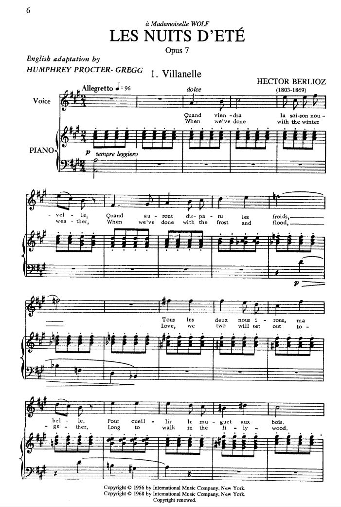 Anderes Coverbild Les Nuits d'Eté Op.7 