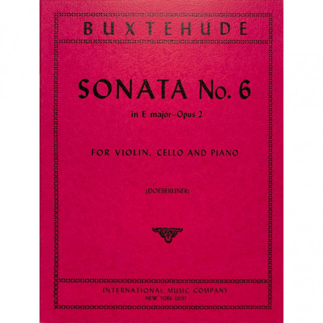 Vorderes Coverbild Sonata in E major Op. 2/6 