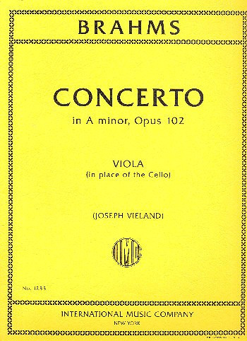 Vorderes Coverbild Concerto in A minor op.102 