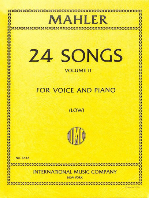 Vorderes Coverbild 24 SONGS Vol.II L.Vce Pft 