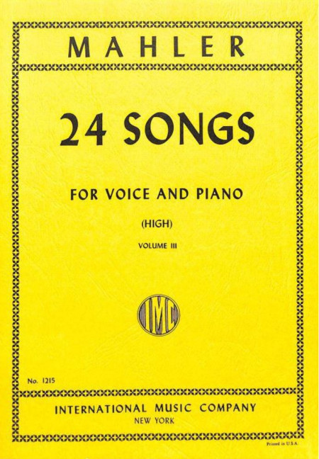 Vorderes Coverbild 24 Songs Vol. 3 Band 3