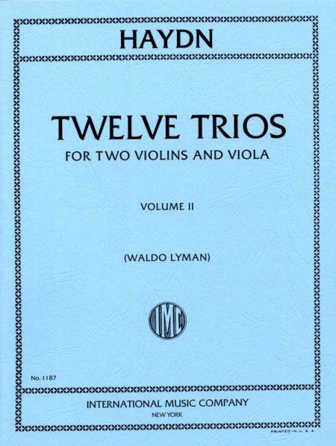 Vorderes Coverbild Twelve Trios 2 Band 2