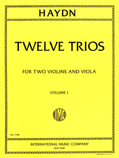 Vorderes Coverbild Twelve Trios 1 Band 1