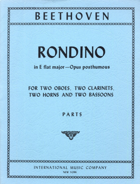 Vorderes Coverbild Rondino in Eb major 