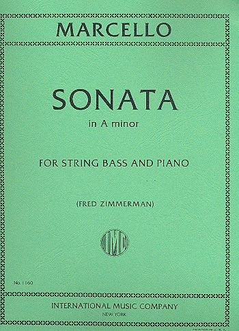 Vorderes Coverbild SONATA A Minor 
