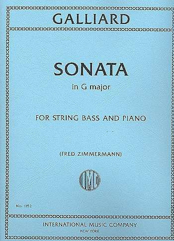 Vorderes Coverbild Sonata in G major 