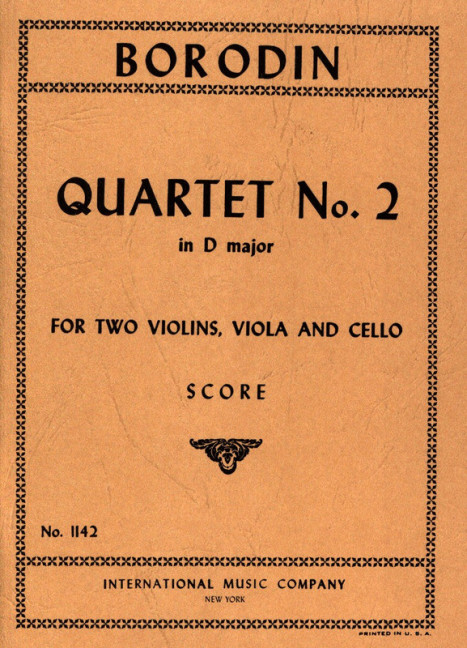 Vorderes Coverbild Quartet No. 2 in D major 