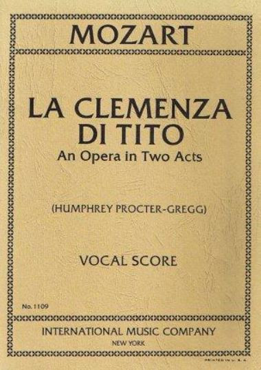 Vorderes Coverbild La Clemenza di Tito K.621 
