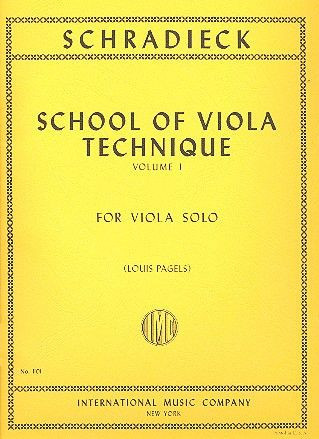 Vorderes Coverbild School of Viola Technique Volume 1 