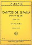 Vorderes Coverbild Cantos de Espana (Airs of Spain) Op.232 