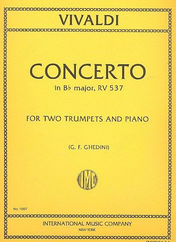 Vorderes Coverbild CONCERTO C Major RV.537 