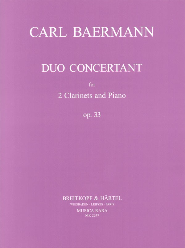 Vorderes Coverbild Duo Concertant op. 33