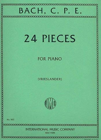 Vorderes Coverbild 24 Pieces 