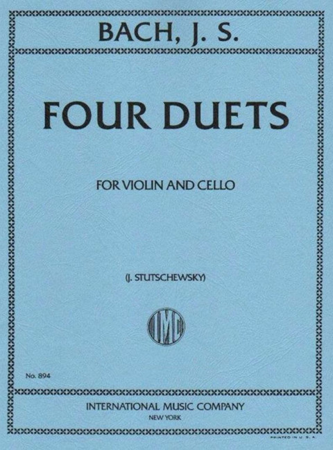 Vorderes Coverbild Four Duets 