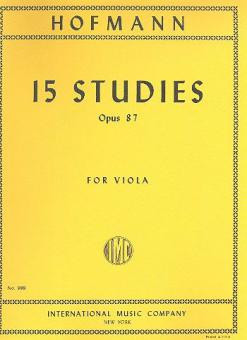 Vorderes Coverbild 15 Studies op.87 