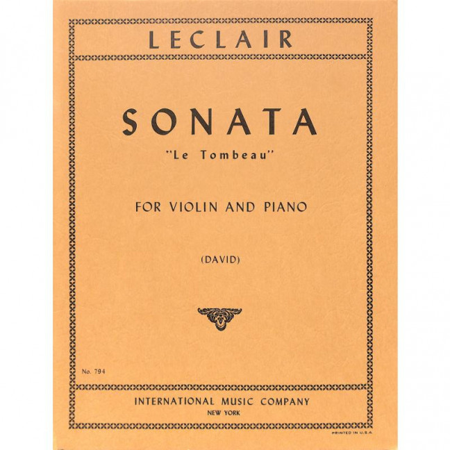 Vorderes Coverbild Sonata C minor 