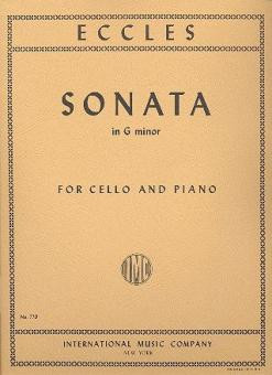 Vorderes Coverbild Sonata G minor 