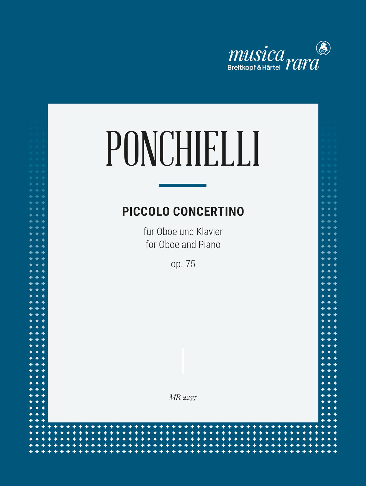 Vorderes Coverbild Piccolo Concertino op. 75