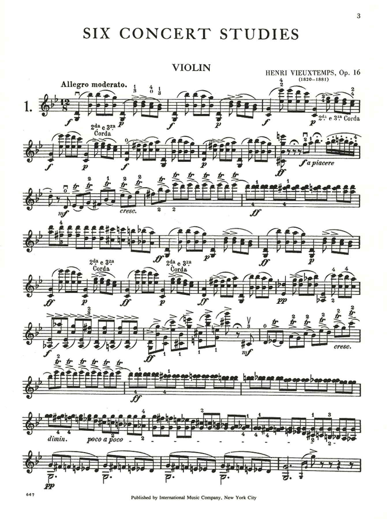 Anderes Coverbild Concert Studies op.16 