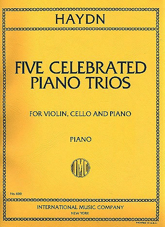 Vorderes Coverbild Five Celebrated Piano Trios 